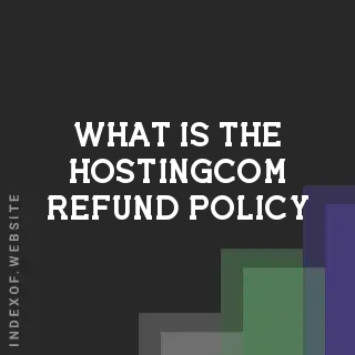 What is the Hosting.com refund policy? Banners