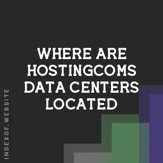 Where are Hosting.com’s data centers located? Banners